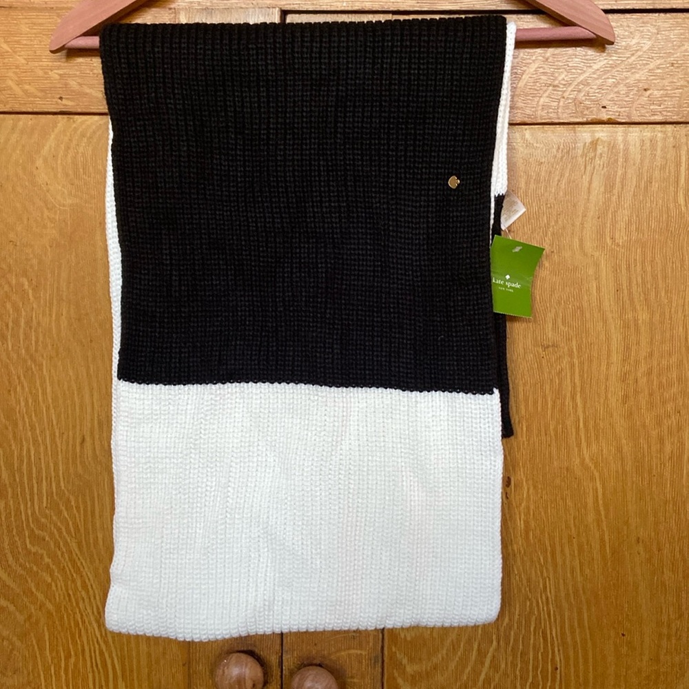 Kate Spade NWT Blocked Infinity Scarf